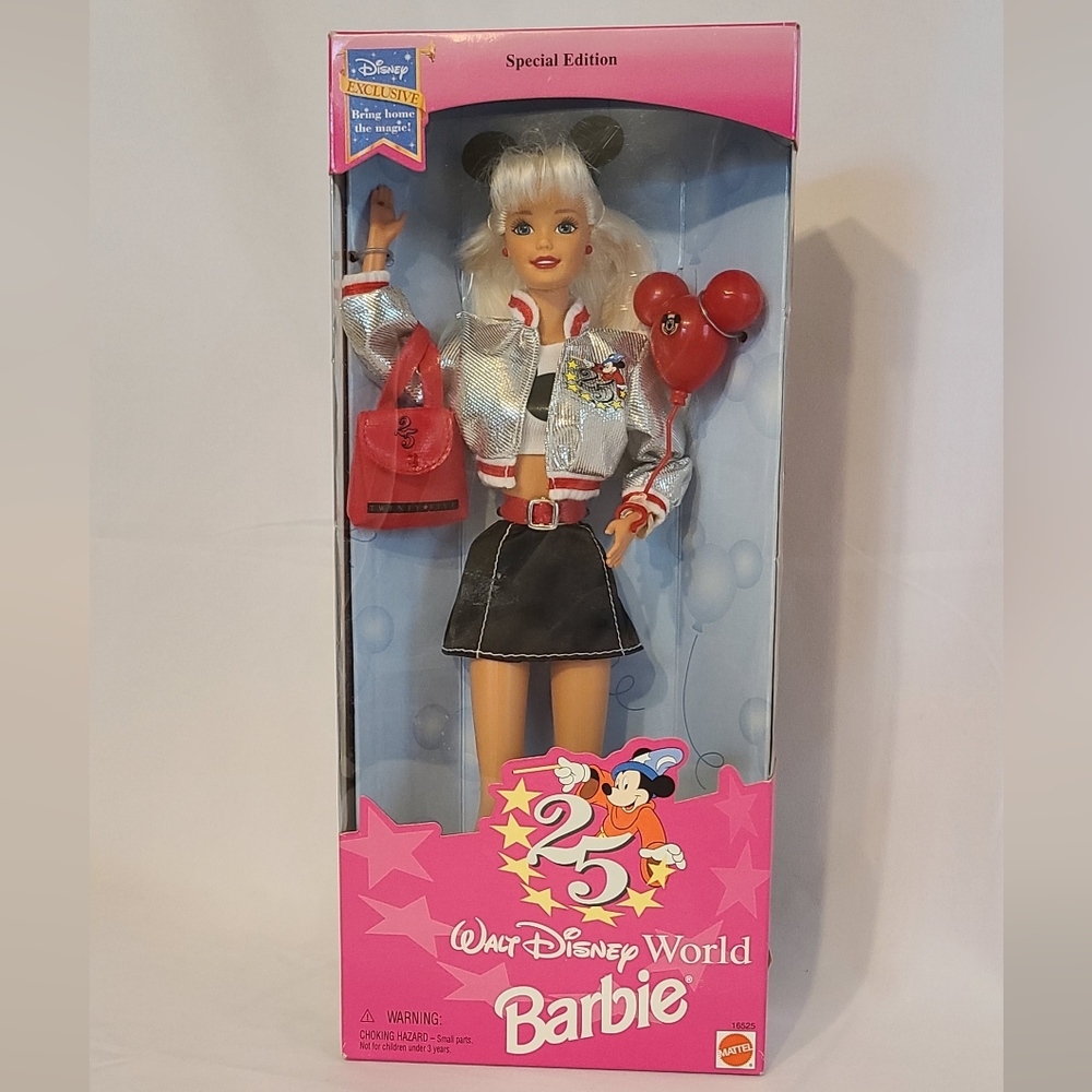 Barbie 25th Anniversary Walt Disney World Special Edition Doll
